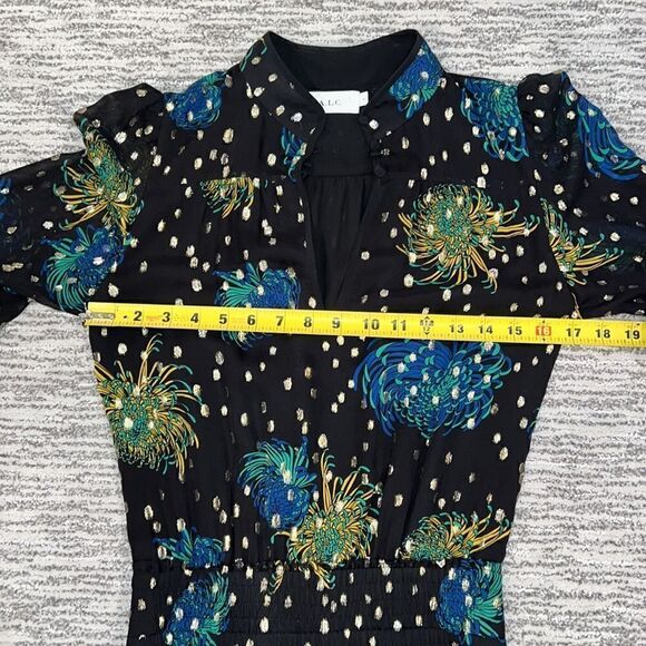 A.L.C. Reese Floral Georgette Dress - Picture 11 of 16